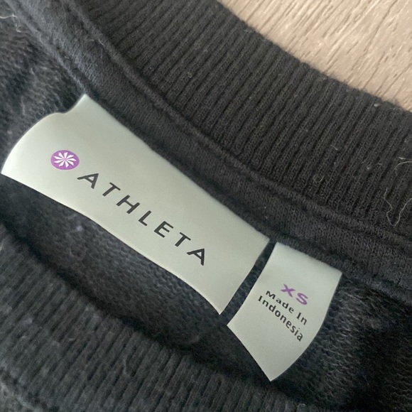 Athleta Beyond Soft Criss Cross Dress Medium Black XS - Picture 4 of 5